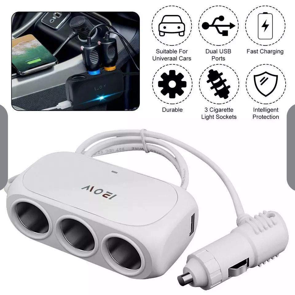 Asad Autos D23 Car Smart Cigarette Lighter Socket Original Garansi Resmi