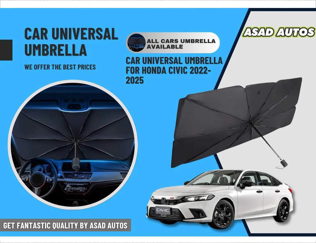 Asad Autos Car Umbrella Sun Shade Original Garansi Resmi
