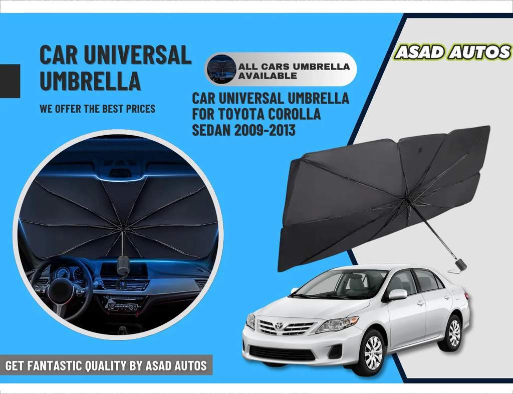 Asad Autos Car Umbrella Sun Shade Cover Original Garansi Resmi