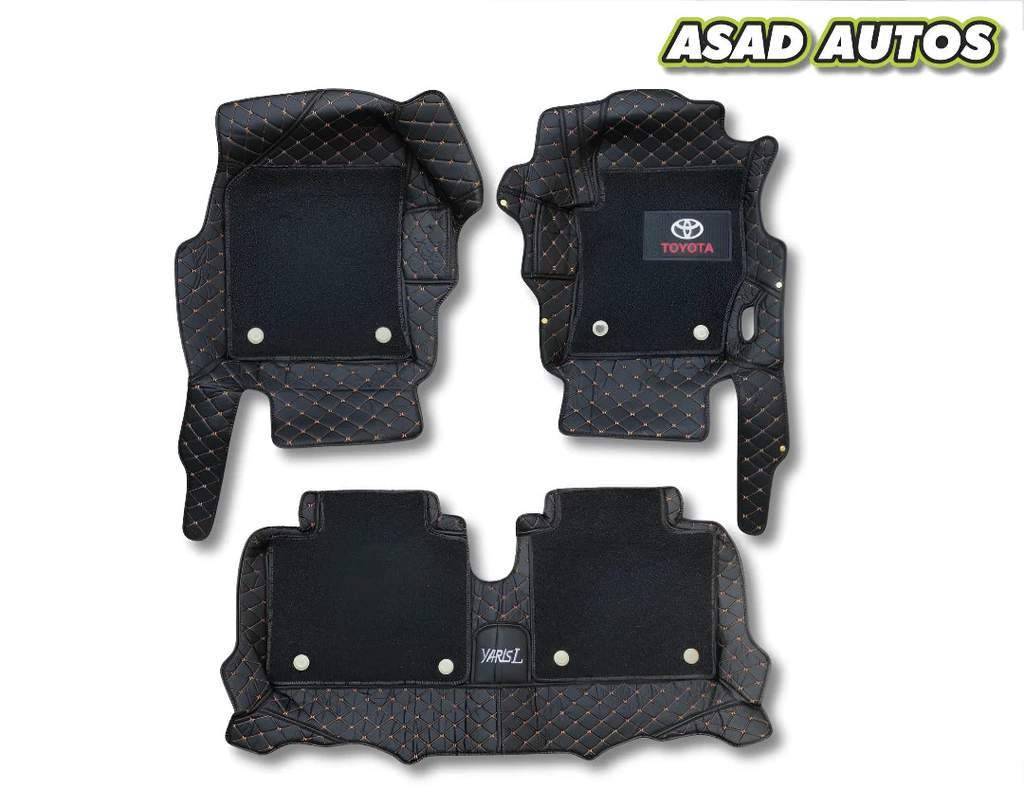 Toyota Yaris 11D Floor Mats Original Garansi Resmi