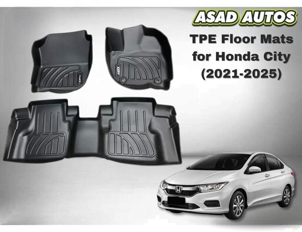 TPE Floor Mats Honda City Original Garansi Resmi