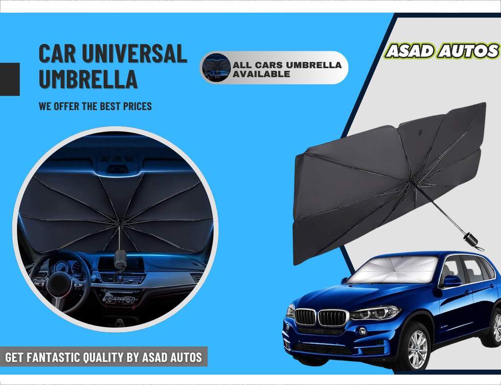 Universal Car Umbrella Sun Shade Original Garansi Resmi